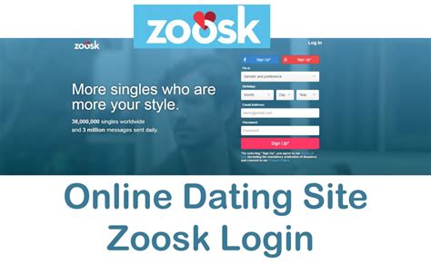 zoosk dating site sign in